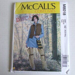 McCall's Costumes sewing pattern plus size Halloween cosplay elf ranger leggings